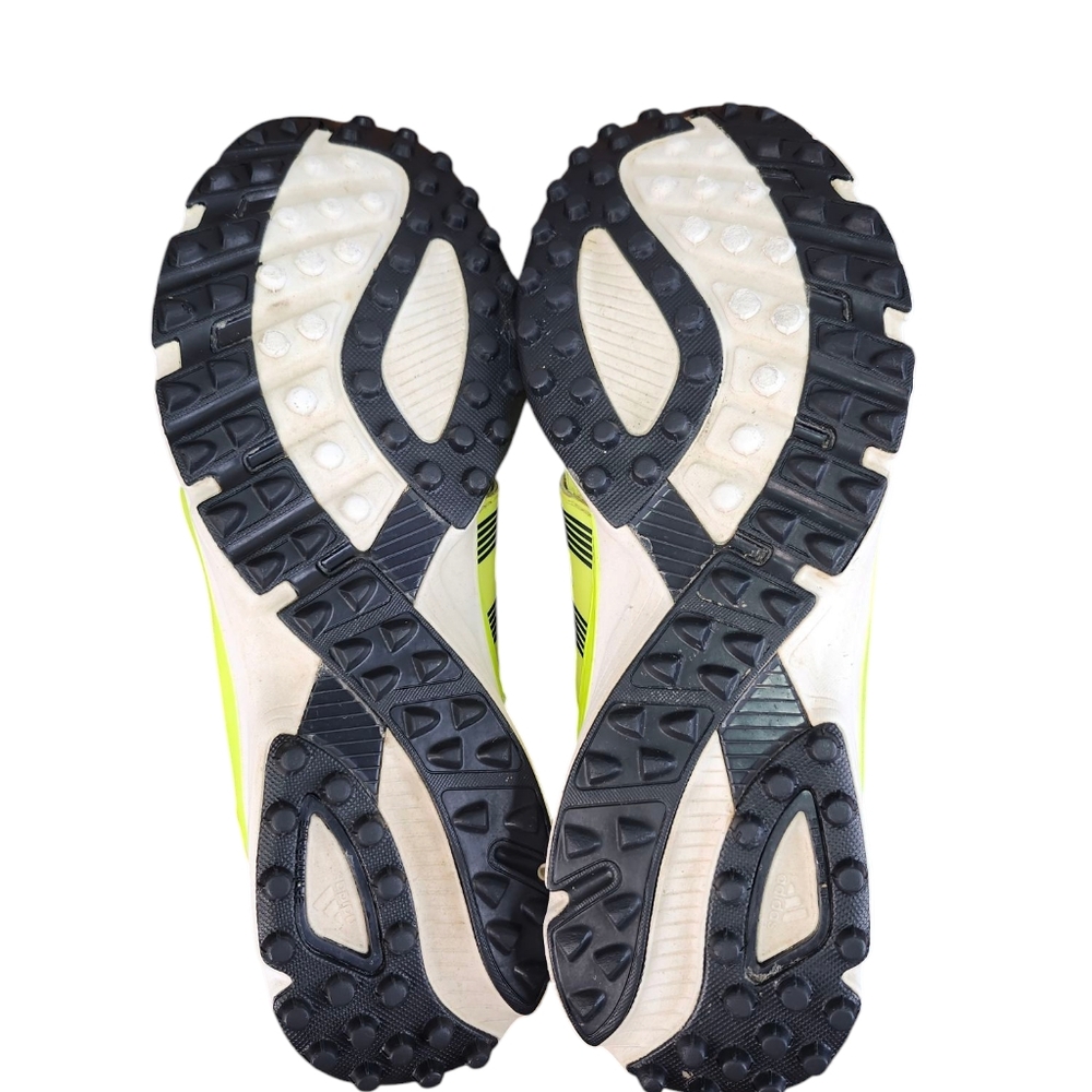 Adidas Men's Mesh Spikeless Lime Yellow Climacool Golf Shoes (12) - Picture 8 of 9
